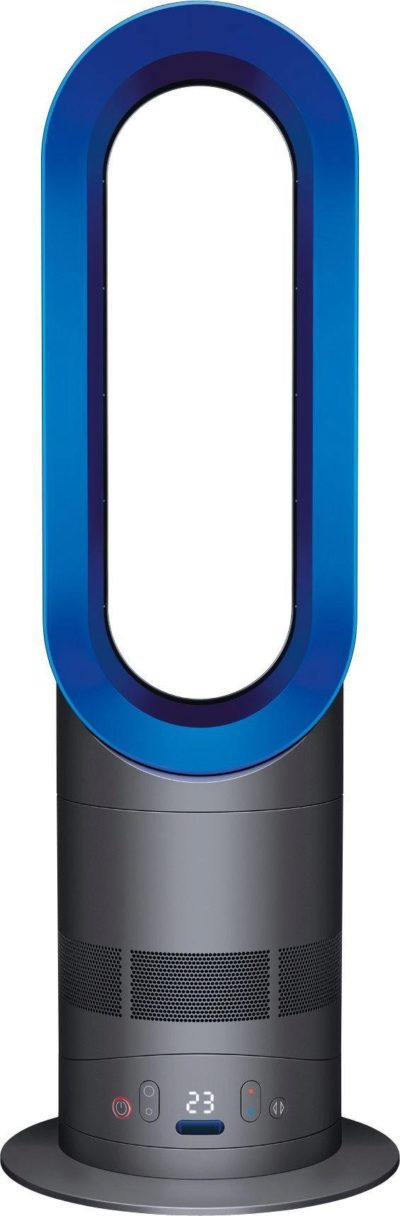 Dyson - AM05 Hot and Cool - Fan Heater - Iron/Blue